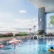 2,5 tỷ căn 2PN giá tốt The Harbour, full nội thất - View biển & cầu kính trên mây - Ảnh thu nhỏ 22