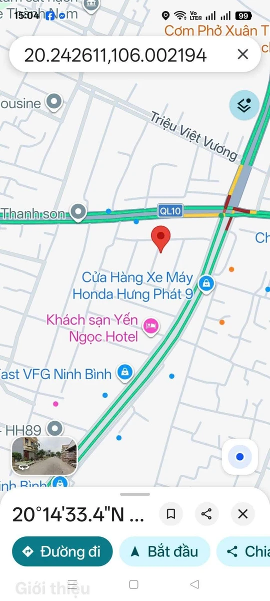 Bán đất 100m² phía trước GO BIGC, Ninh Bình - Ảnh 1