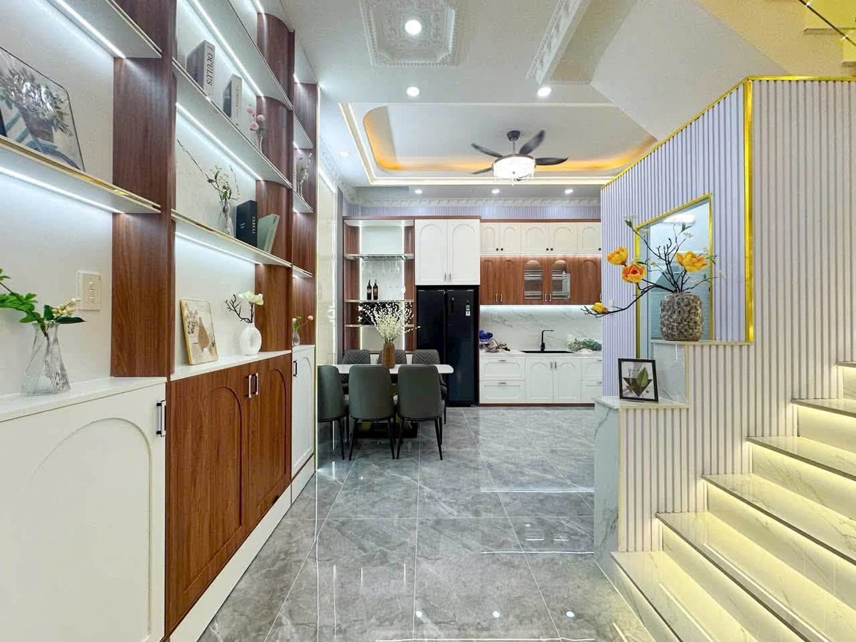 Bán nhà hẻm xe hơi Huỳnh Tấn Phát, Nhà Bè, 51m² 4PN, 7.39 tỷ - Ảnh thu nhỏ 3