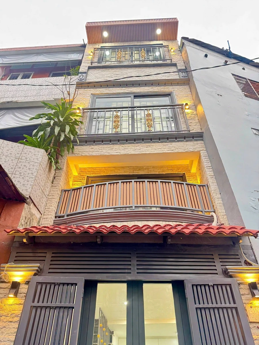 Bán nhà mới 4 tầng 2,6x5m đường Cô Bắc, Phú Nhuận giá 4,1 tỷ - Ảnh 1