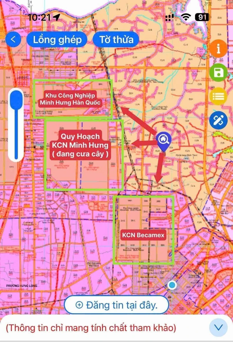 Bán đất Chơn Thành 250m² giá 400 triệu - Ảnh thu nhỏ 4