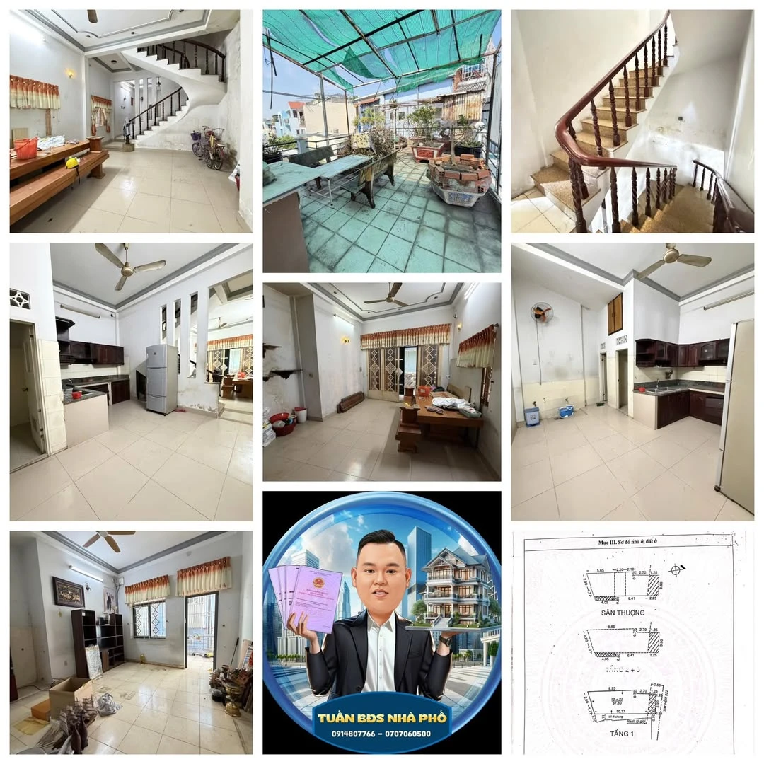 Bán nhà phố Lạc Long Quân Tân Bình 60m² 4 tầng 6.8 tỷ - Ảnh 1