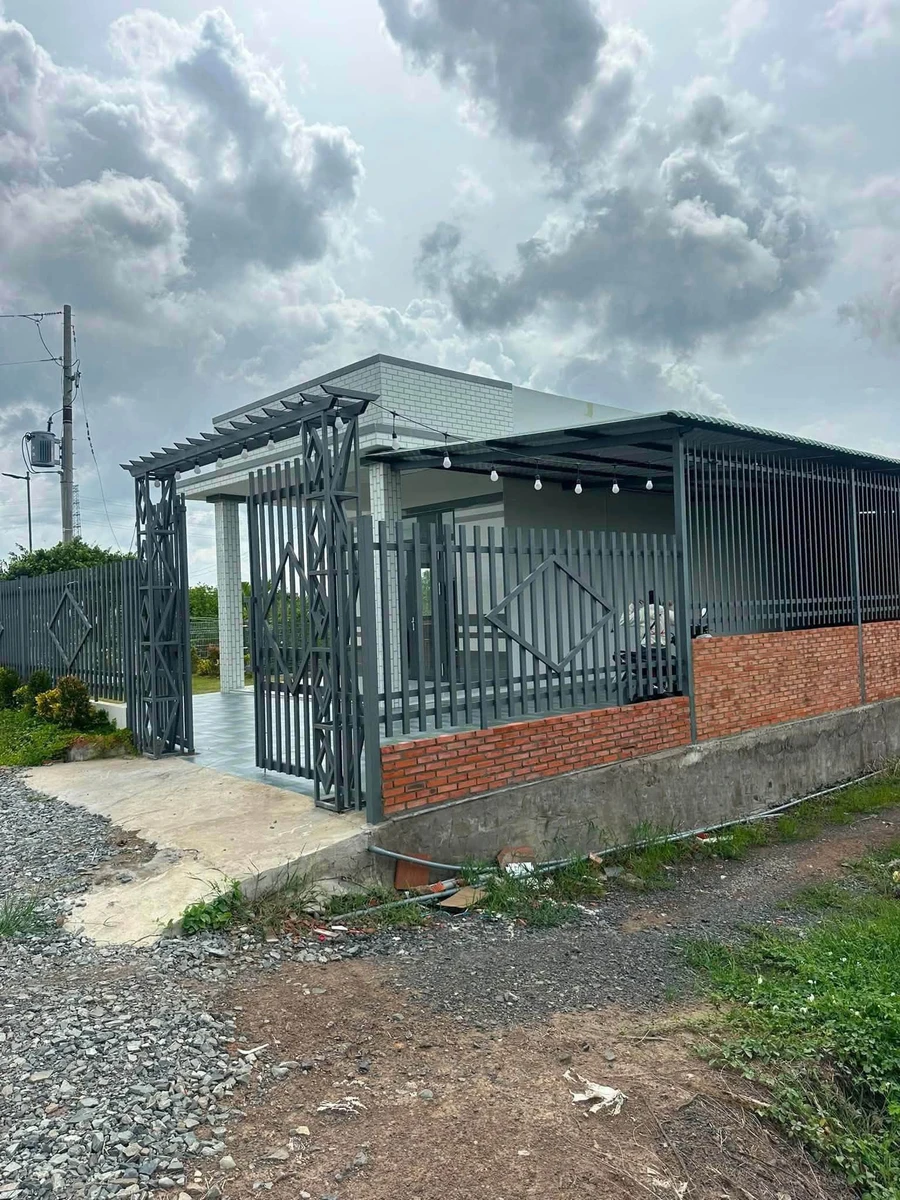 Bán nhà vườn lô góc 2 mặt tiền kênh gần 1.000m2 tại Tân Thành, Thủ Thừa, Long An - Ảnh thu nhỏ 2