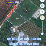 Bán đất sào mặt tiền kênh nước 2229.5m2 Lâm Đồng - Ảnh thu nhỏ 1