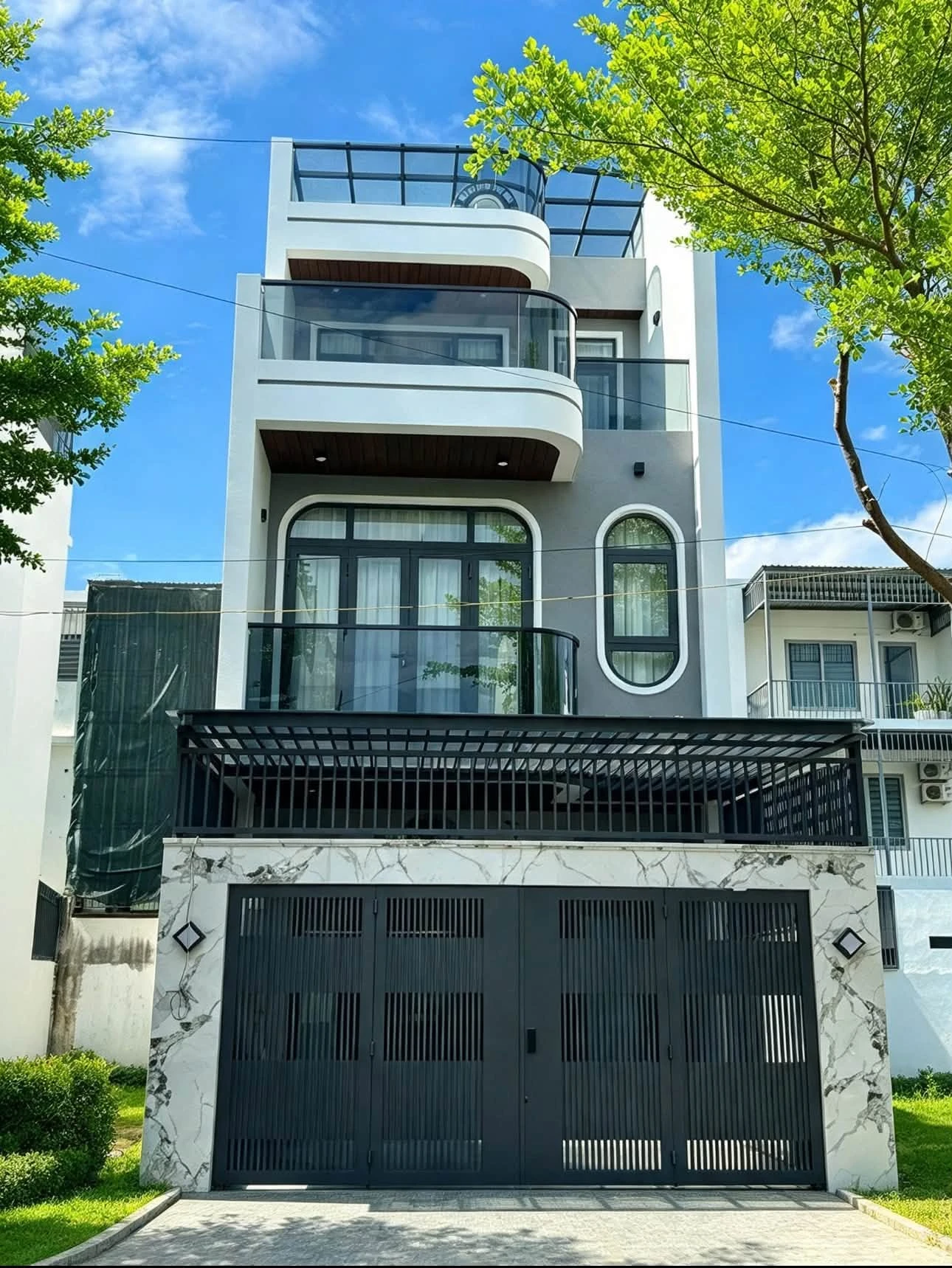 Bán biệt thự 3 tầng 100m² Mỹ Gia, 8 tỷ, 5 phút ra biển - Ảnh 1
