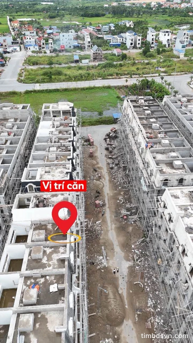 Bán nhà 4 tầng 90m2 mặt tiền 6m Hoàng Huy Thủy Nguyên 5,9 tỷ - Ảnh thu nhỏ 2