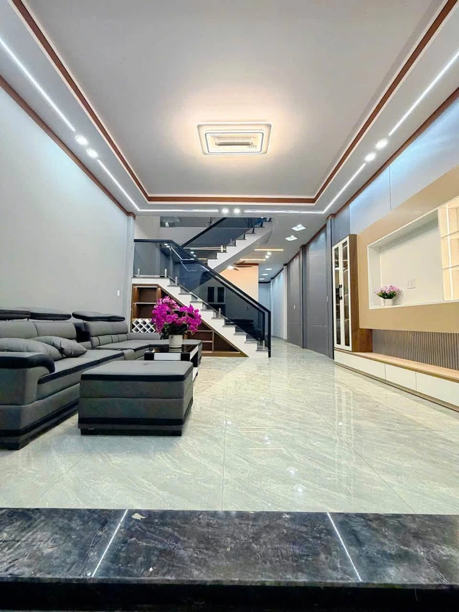 Bán nhà trệt lầu mặt tiền Hòa Lợi 150m² Bình Chánh - Ảnh thu nhỏ 4