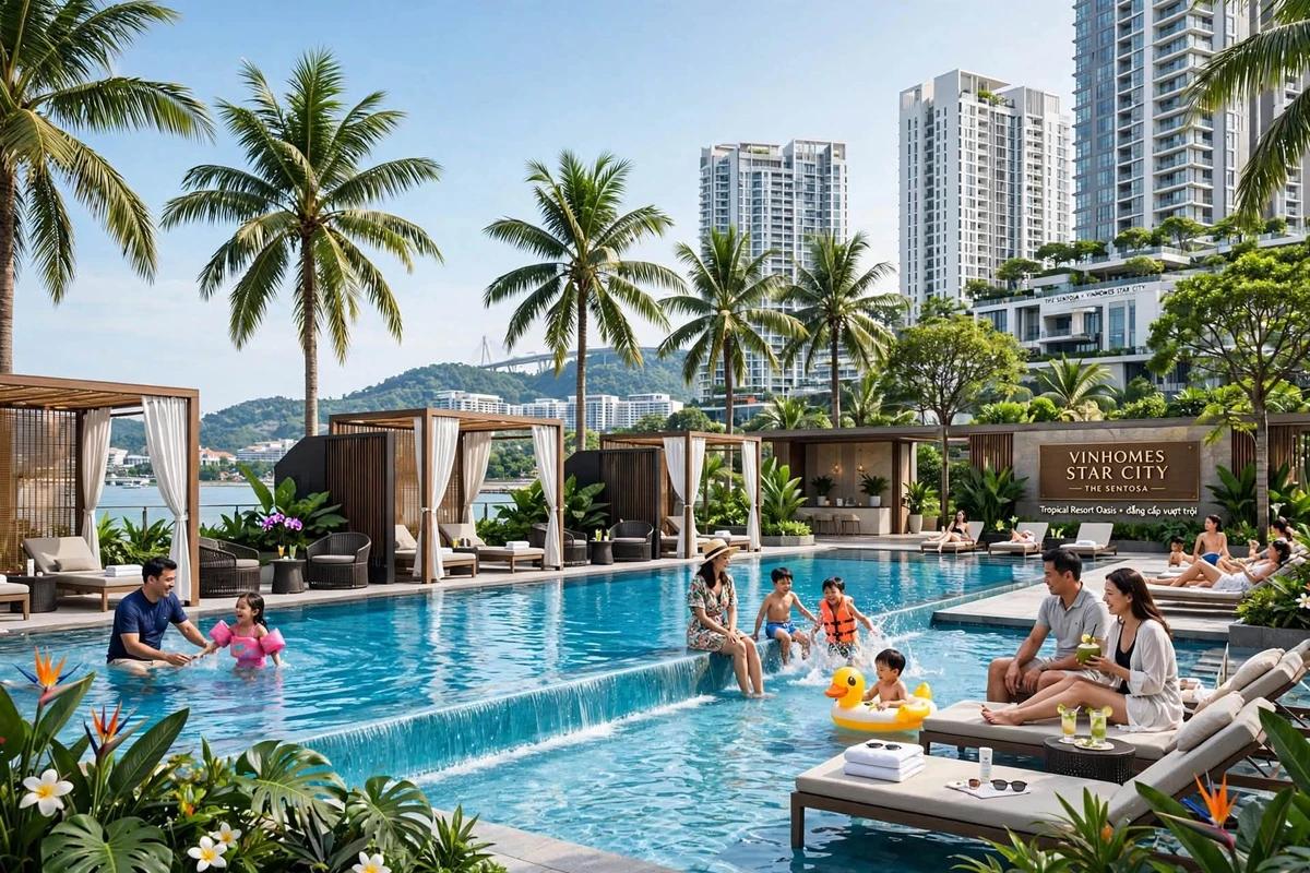 Bán căn hộ studio 32.9m² Sentosa Tầng 18 1.48 tỷ - Ảnh thu nhỏ 2