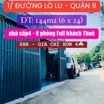 Bán dãy trọ 8 phòng 144m2 Lò Lu Q9 - 6,96 tỷ - Ảnh thu nhỏ 1