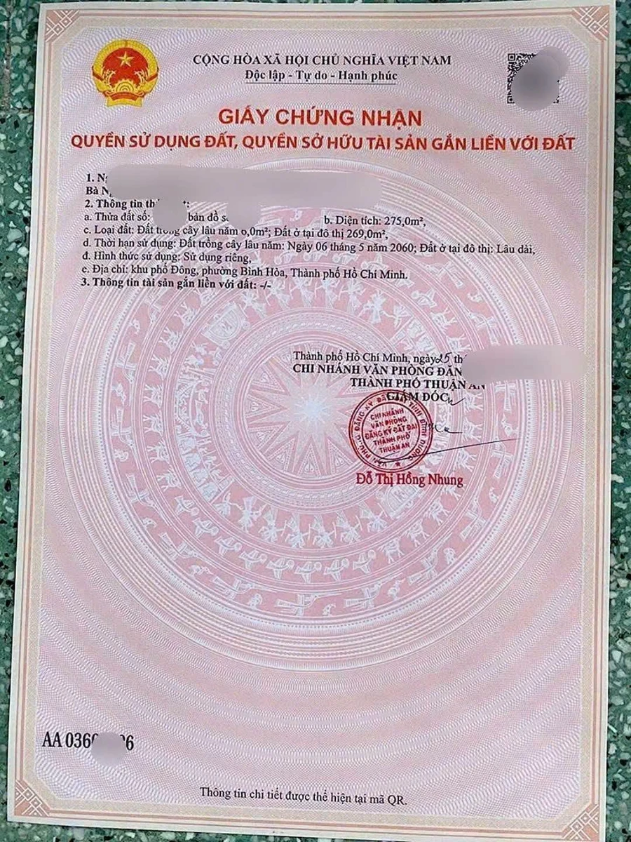 Bán nhà 3 phòng ngủ 275m² Vĩnh Phú Bình Dương - Ảnh thu nhỏ 5