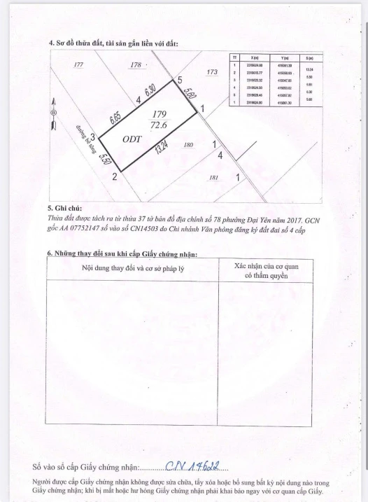 Bán đất 72,6m2 tại Đại Yên, Hạ Long, Quảng Ninh, 2,3 tỷ, view đẹp, lõi trung tâm, chính chủ - Ảnh thu nhỏ 5