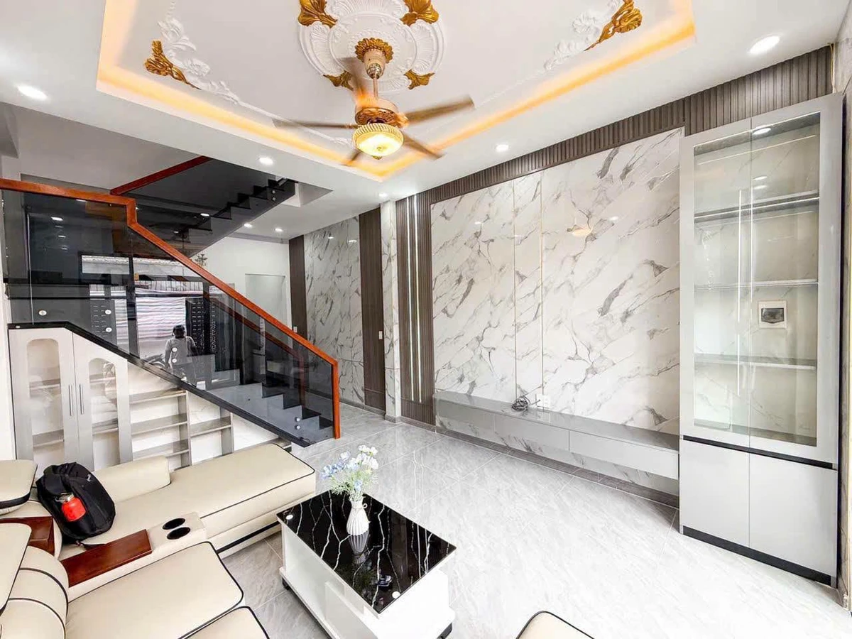 Bán nhà 1 trệt 1 lầu 3 phòng ngủ 61m² Nhà Bè 3.2 tỷ - Ảnh thu nhỏ 3