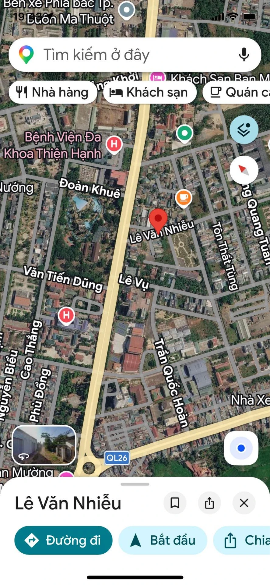 Bán đất 2 mặt tiền đường Lê Văn Nhiễu, Buôn Ma Thuột, 76m² - Ảnh 1