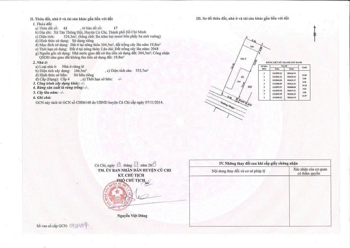 Bán nhà mặt tiền Võ Thị Dòn Củ Chi 568m2, 11 tỷ - Ảnh thu nhỏ 3