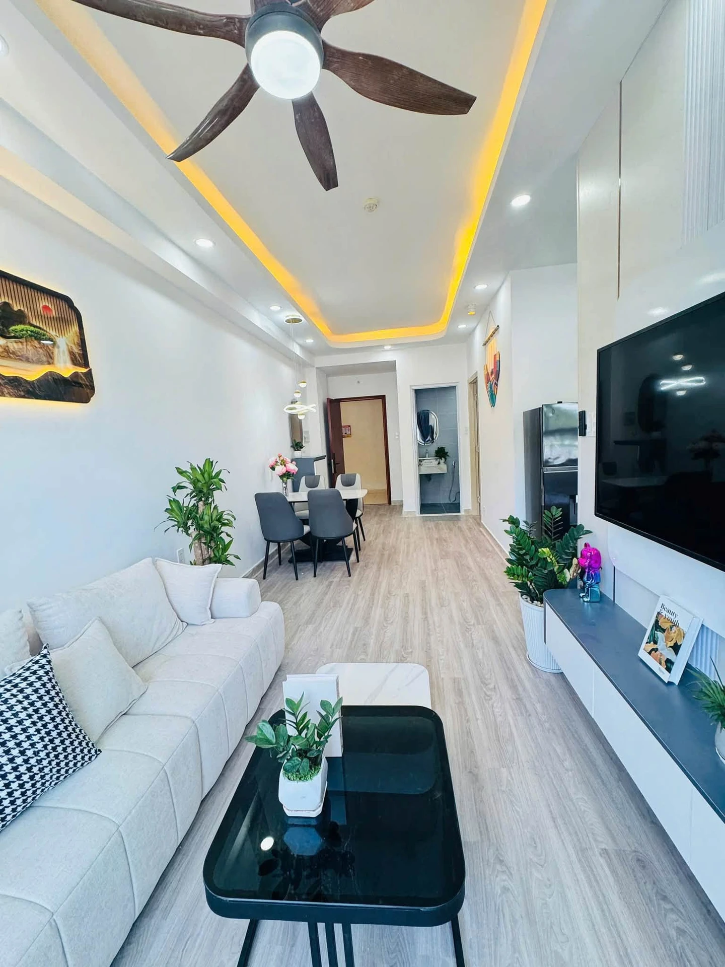 Cho thuê căn hộ Hoàng Quân 55m2 2PN 2WC tại Nha Trang - Ảnh 1