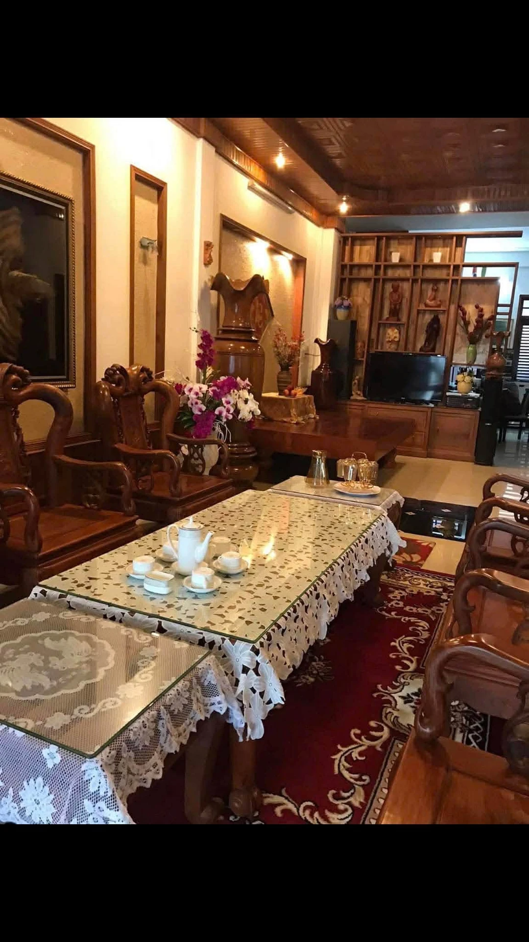 Biệt thự bán 3 tầng 385m² mặt tiền Trương Gia Mô, 12 tỷ - Ảnh 1