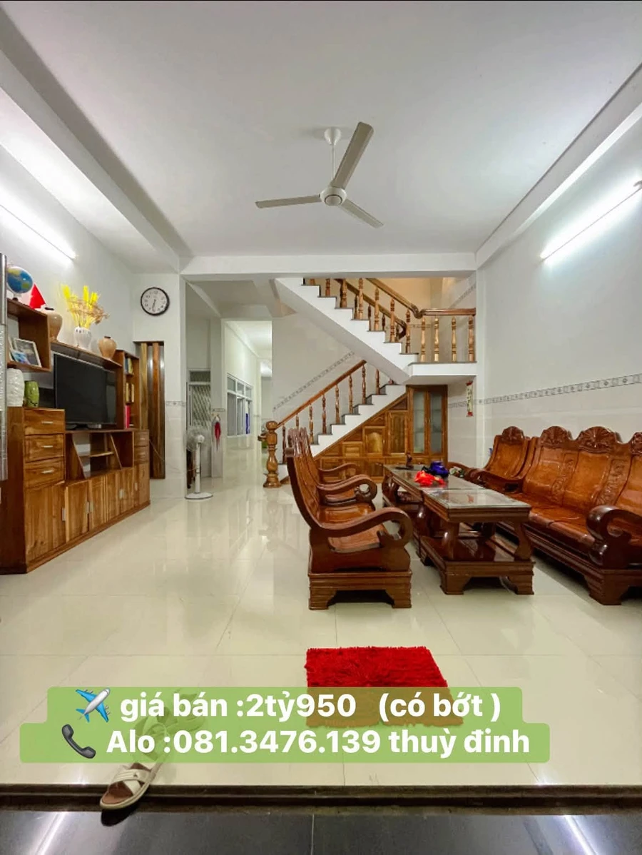 Bán nhà 3 phòng ngủ 126m² Tuy Hoà, 2 tỷ 600 - Ảnh 1