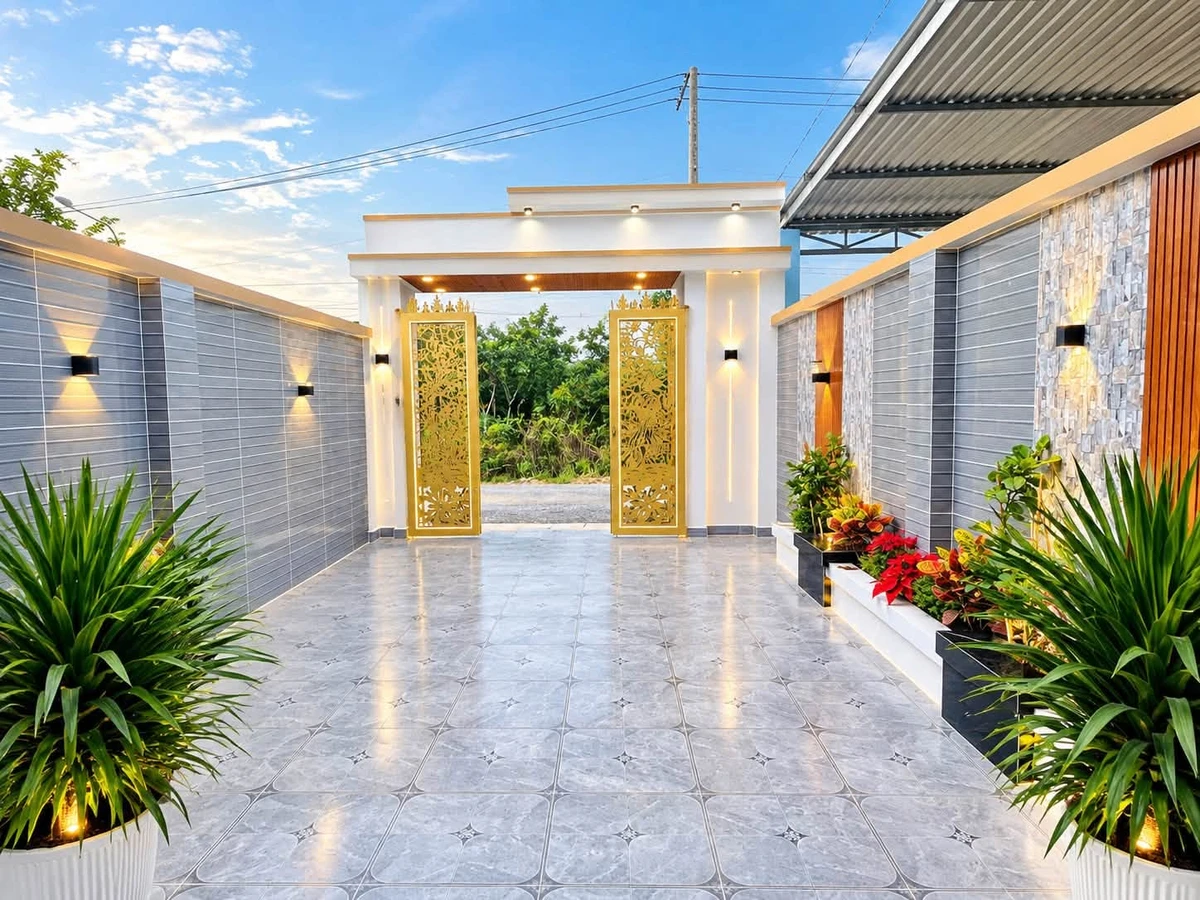 Bán nhà 3 phòng ngủ full nội thất 101m2 Cần Giuộc Long An - Ảnh thu nhỏ 4