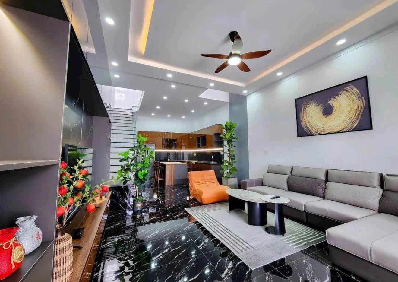 Bán nhà 1 trệt 1 lầu nội thất đầy đủ 120m² Tân Phú 5.5 tỷ - Ảnh 1