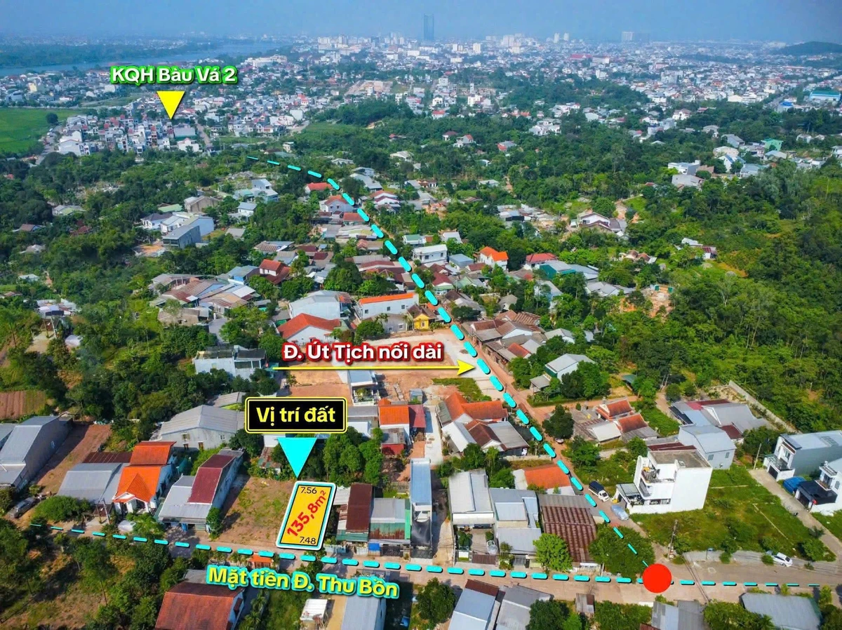 Bán đất mặt tiền 135,8m² Thu Bồn, Thủy Xuân, Huế - Ảnh thu nhỏ 5
