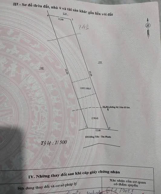 Bán đất mặt tiền Suối Bình Đồng Tiến, 780m2, 900 triệu - Ảnh thu nhỏ 4