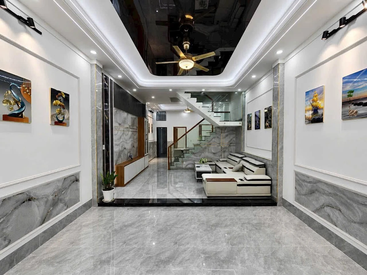Bán nhà 1 trệt 1 lầu 3 phòng ngủ 68.5m² Bình Chánh 3.7 tỷ - Ảnh thu nhỏ 2