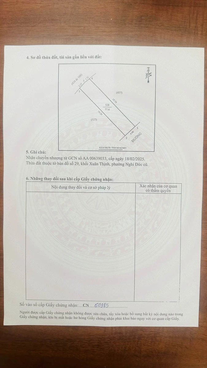 Bán nhà 2 tầng 3PN gần Đại học Y khoa Vinh, 77.6m2 - Ảnh thu nhỏ 4