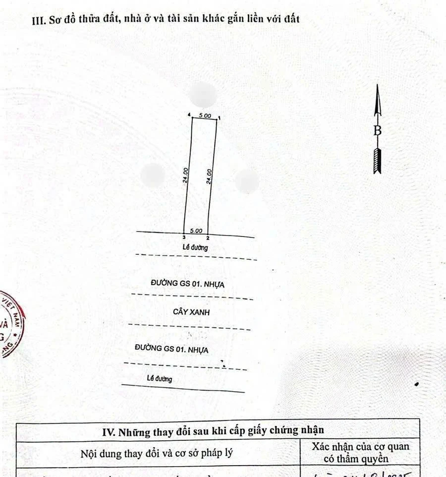 Bán nhà mặt tiền đường GS1 120m² (5x24m) Dĩ An, Bình Dương giá 17 tỷ - Ảnh thu nhỏ 4
