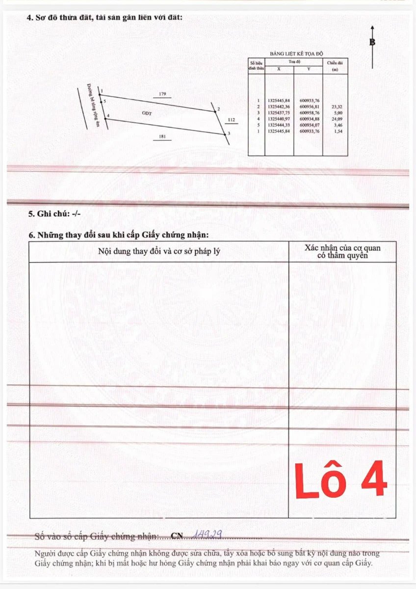 Bán đất nền Cam Ranh 110m² 1 tỷ 4 - Ảnh thu nhỏ 2