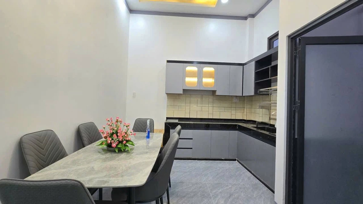 Bán nhà mới tân cổ điển 100m² 2PN gần Chợ Hữu Định Nhà Bè - Ảnh thu nhỏ 5