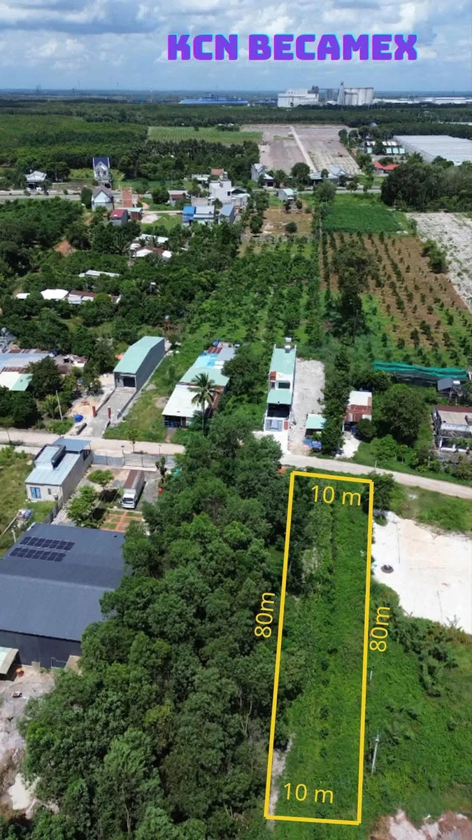 Bán đất xây trọ 800m2 trung tâm Minh Hưng, 1 tỷ 750 - Ảnh thu nhỏ 3