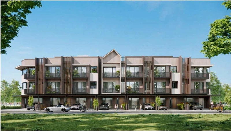 Nhà liền kề 120m² view công viên VSIP Nghệ An