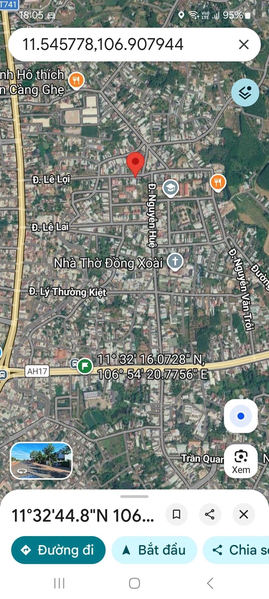 Bán đất Tân Đồng Đồng Xoài 180m2 giá 2,1 tỷ - Ảnh thu nhỏ 3