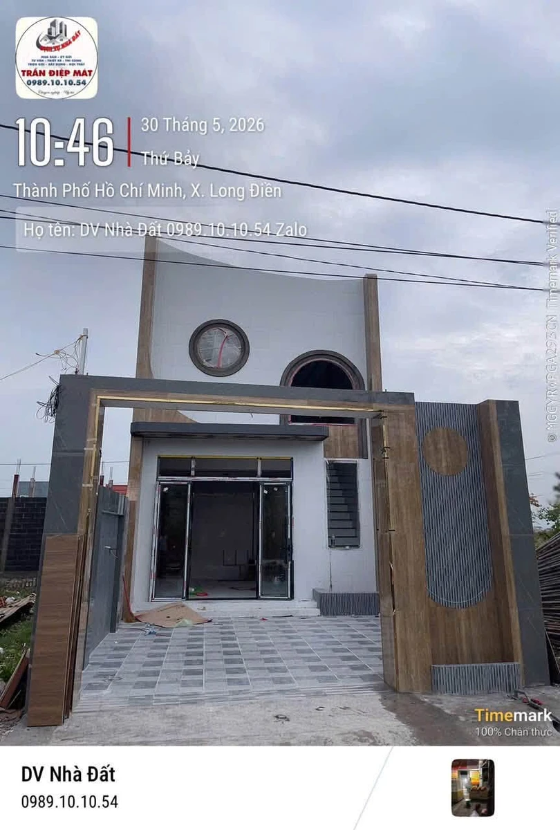Bán 2 nhà liền kề 104.5m² Long Điền Vũng Tàu 2 tỷ 492 triệu - Ảnh 1