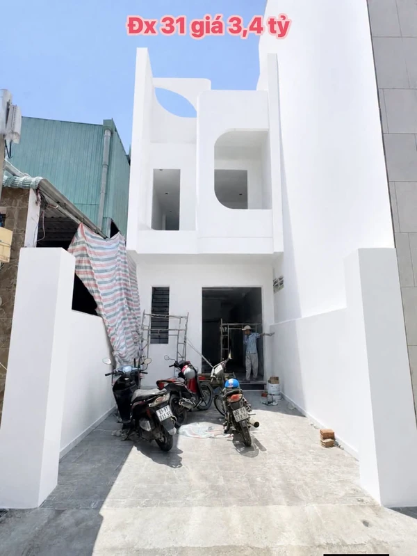 Bán nhà 70m² 3 phòng ngủ Phú Mỹ Thủ Dầu Một, 3.4 tỷ