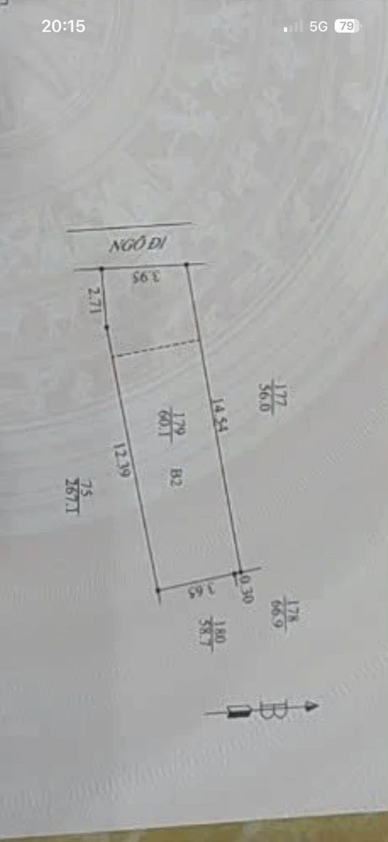 Bán nhà 3 tầng 60m² mặt tiền Tân Bình 2 tỷ - Ảnh thu nhỏ 5