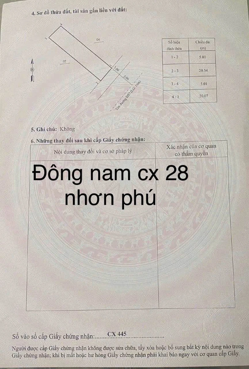 Bán đất Nhơn Phú 101m² giá 2,6 tỷ - Ảnh 1