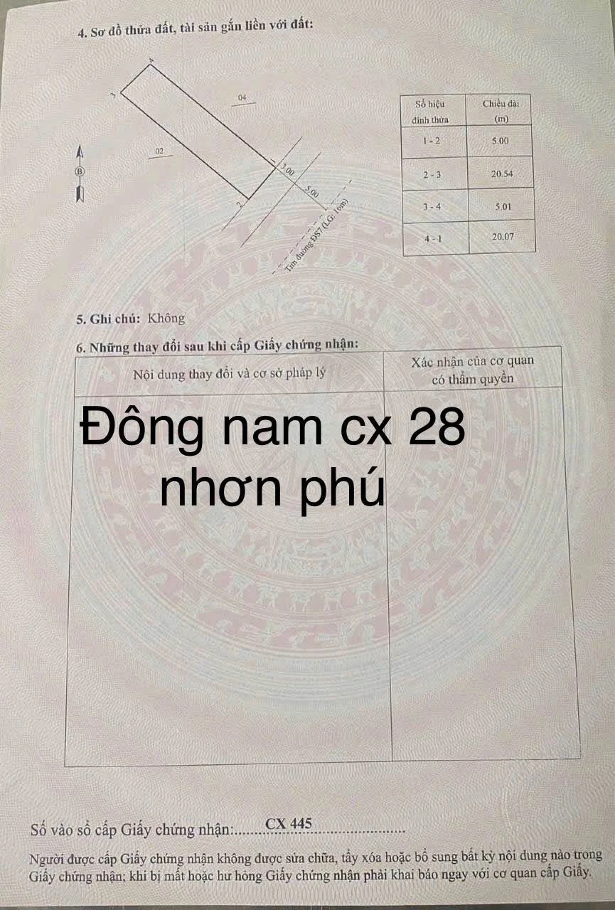 Bán đất Nhơn Phú 101m² giá 2,6 tỷ - Ảnh 1