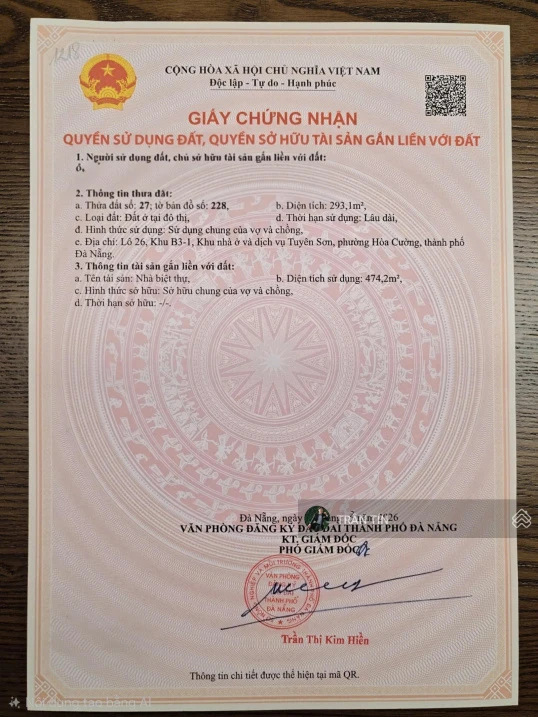 Biệt thự mặt sông đường Thăng Long