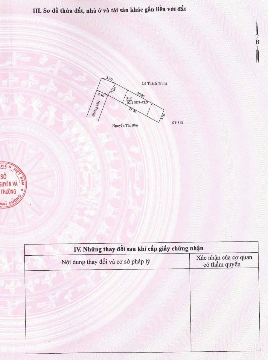 Bán đất 5x20 đường nhánh Bùi Ngọc Thu, phường Hiệp An, Thủ Dầu Một, giá 1,58 tỷ - Ảnh thu nhỏ 4