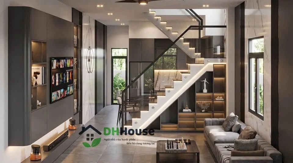 Nhà phố 120m² 3 phòng ngủ, sân vườn, 550 triệu - Ảnh thu nhỏ 3