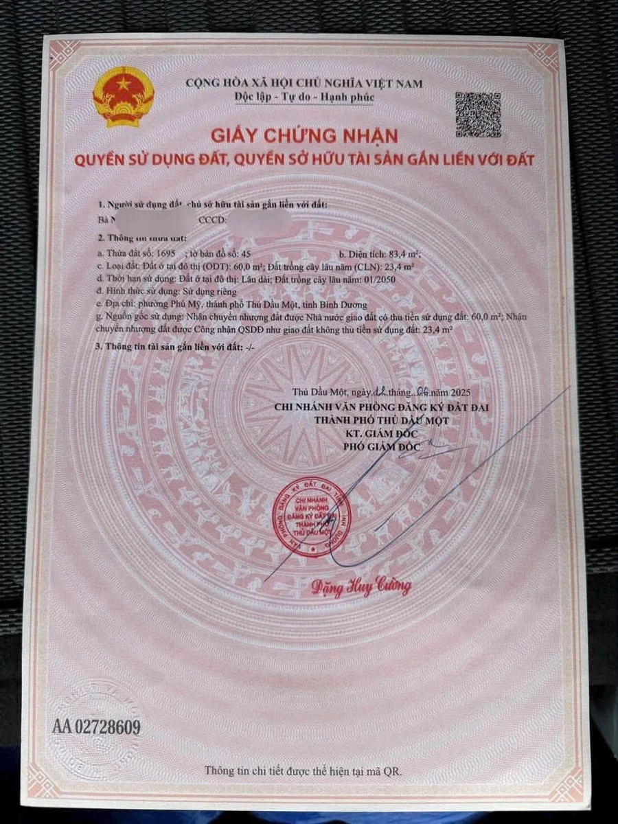 Bán đất 83,4m2 đường Huỳnh Văn Lũy gần Thành phố mới Bình Dương, giá 2,2 tỷ - Ảnh thu nhỏ 4