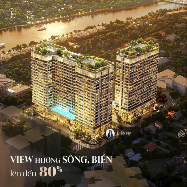 Căn 2PN tầng cao 16, view thoáng giá tốt chung cư hạng sang thế hệ mới Regal Complex Đà Nẵng