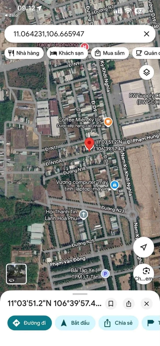 Bán đất 264m2 Hòa Lợi, Bến Cát, Bình Dương giá 3,2 tỷ - Ảnh thu nhỏ 4