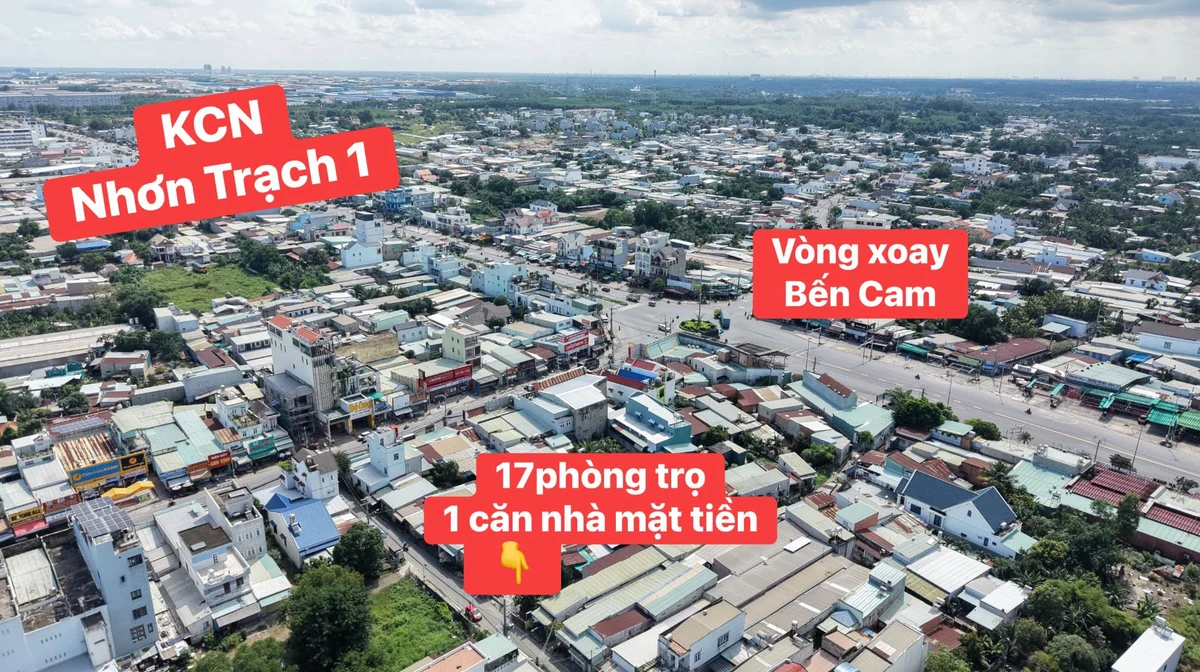 Bán dãy trọ 500m² KCN Nhơn Trạch 1, 17 phòng - Ảnh thu nhỏ 2