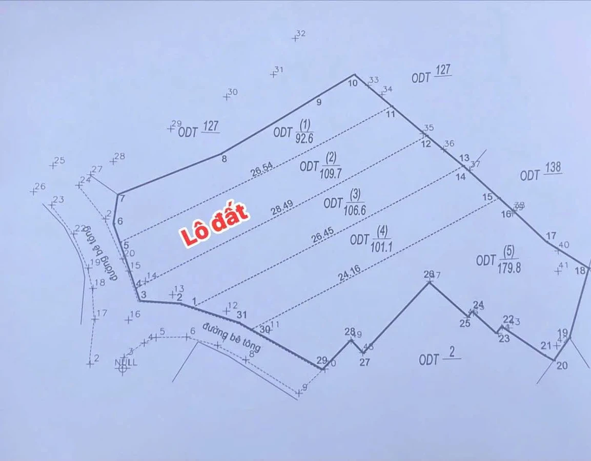 Bán đất 109,7m² hẻm Lê Công Miễn Tuy Phước 890 triệu - Ảnh thu nhỏ 5