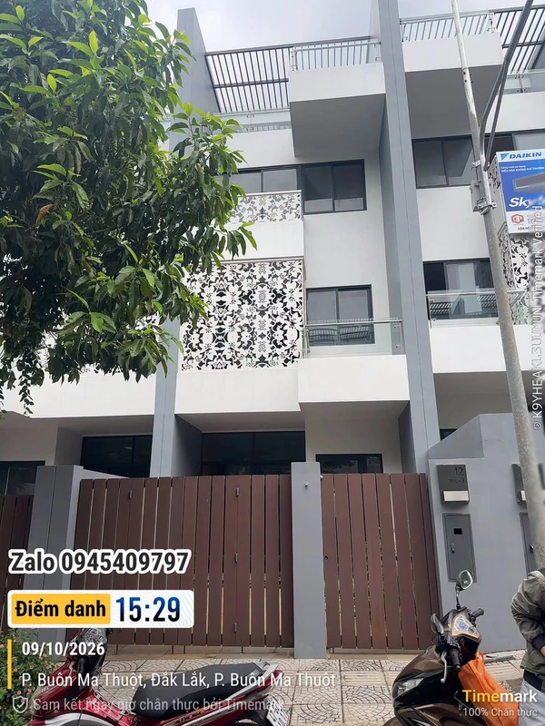 Bán nhà phố 5x25m 1 trệt 3 lầu KĐT Trung Nguyên, Tân Lợi, Buôn Ma Thuột, giá 9,65 tỷ