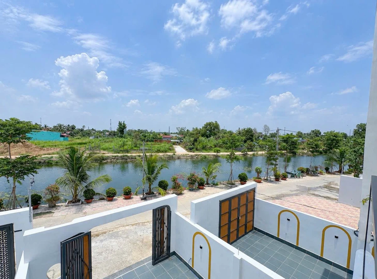 Bán nhà ven sông 5,2x30m, 4 phòng ngủ, sổ hồng riêng, đường Mỹ Nhơn, Mỹ Yên, Bình Chánh - Ảnh thu nhỏ 4