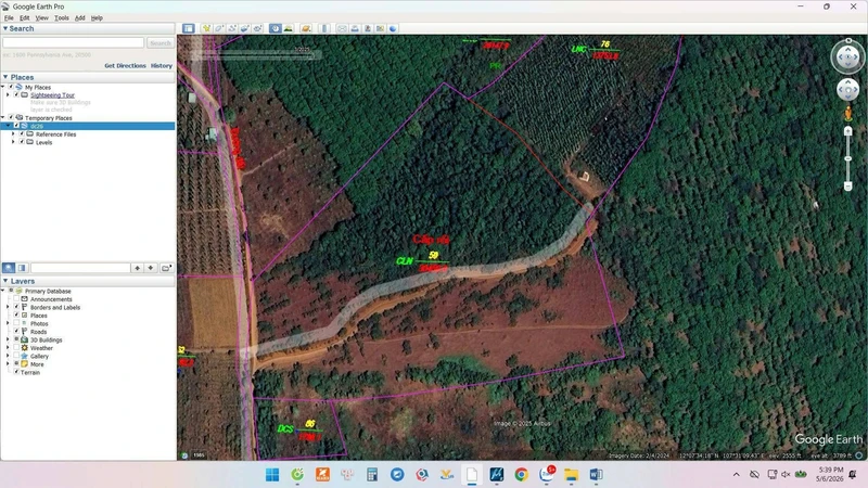 Bán đất 3 hecta sổ hồng, 60m mặt tiền, Đắk Nông