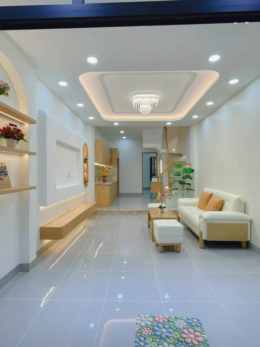Bán nhà hẻm Nguyễn Văn Luông, Phú Lâm, Quận 6, 55.3m², 4PN, 6,8 tỷ - Ảnh thu nhỏ 2